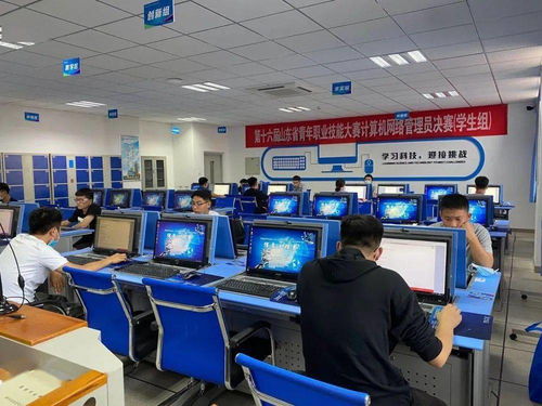 山東省青年職業技能大賽計算機網絡管理員決賽在淄開幕，團省委副書記尚勝波出席并強調技術推廣